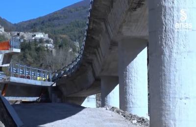 Sisma Centro Italia: eccezionali operazioni di sollevamento dei viadotti ad Arquata del Tronto