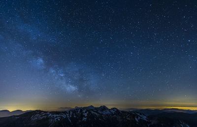 Parco Nazionale dei Monti Sibillini, un cielo stellato da ammirare nel miglior modo possibile