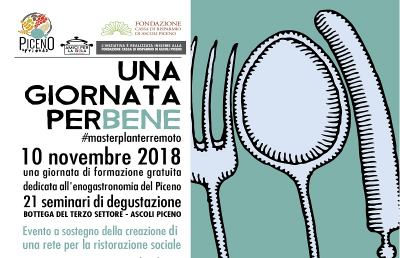 Ascoli: evento di beneficenza ''Una Giornata per Bene'', a sostegno dell’agricoltura sociale