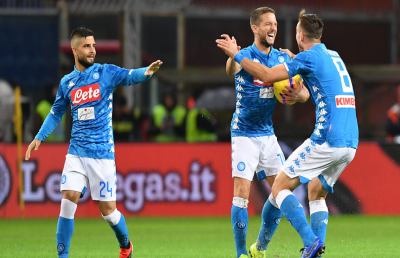 Genoa-Napoli 1-2, highlights