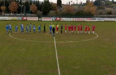 Promozione girone B: l'Atletico Ascoli fa 1-1 nel derby piceno con l'Atletico Azzurra Colli