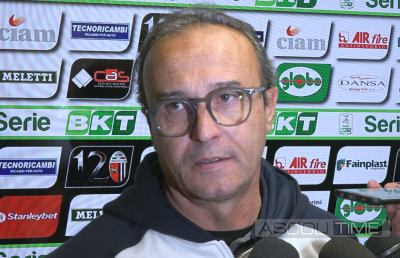 Ascoli-Spezia 3-1, la voce di Marino post gara: ''L'arbitraggio ci ha penalizzato''