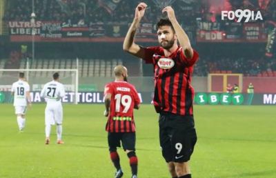 Foggia-Venezia 1-1, Vrioni replica al rigore di Iemmello in un match ricco di emozioni