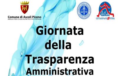 Ascoli Piceno, sesta edizione della ''Giornata della trasparenza amministrativa''
