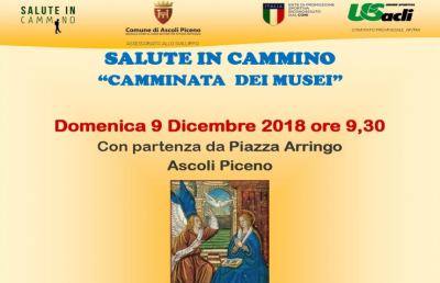 Ascoli Piceno, tornano appuntamenti con ''Salute in cammino – Camminata dei musei''
