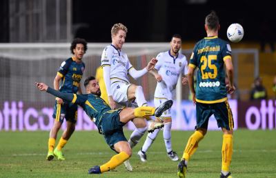 Benevento-Verona 0-1, highlights
