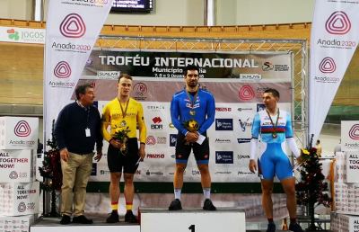 Ciclismo su pista, in Portogallo un oro e un argento per l'ascolano Francesco Ceci