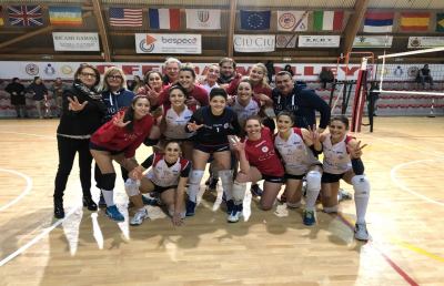Pallavolo femminile B2, la Ciu Ciu Offida Volley chiude il 2018 con una vittoria netta