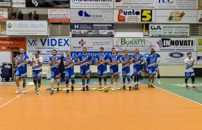 Pallavolo Serie A2, M&G Videx Grottazzolina beffata al tie-break dal Club Italia