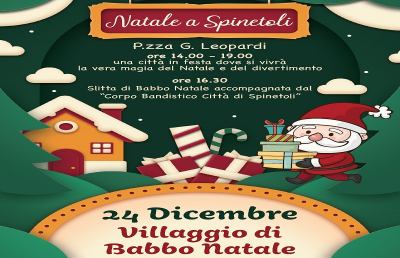 Natale a Spinetoli, con il ''Villaggio di Natale'' e ''la Mostra Scambio''