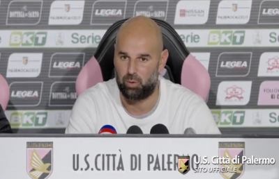 Palermo, la voce di Stellone in conferenza stampa alla vigilia della gara con l'Ascoli