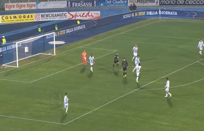 Pescara-Venezia 1-0, highlights