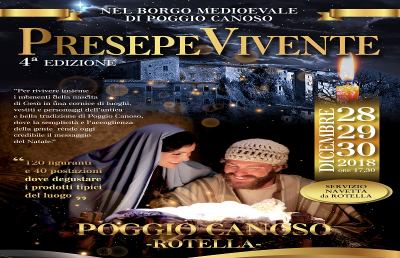 Rotella, tutto pronto per il presepe vivente di Poggio Canoso