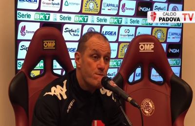 Livorno-Padova 1-1, le voci di Breda e Bisoli post gara