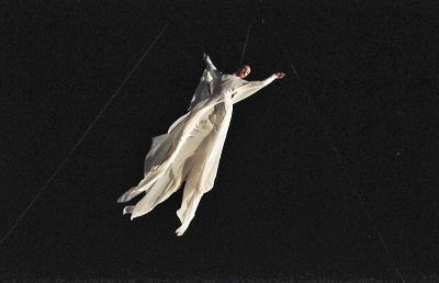 Valentina D'Angelo, la danzatrice aerea ascolana protagonista del Capodanno di Roma