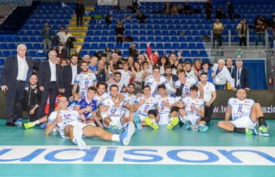 Pallavolo Serie A2, la GoldenPlast Potenza Picena batte in rimonta Santa Croce