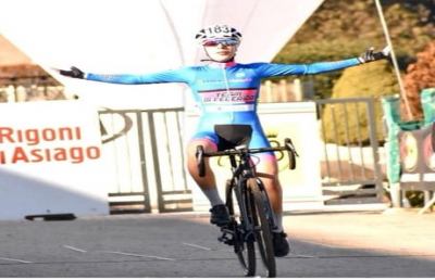 Ciclocross,  gradino più alto del podio a Roma Capannelle per la marchigiana Ciabocco