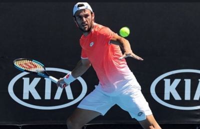 Tennis, l'ascolano Travaglia approda per la prima volta al main-draw dell'Australian Open