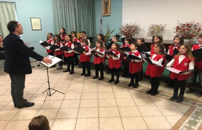 Casa di Cura San Giuseppe Ascoli, concerto coro voci bianche ''La Corolla-Spontini''