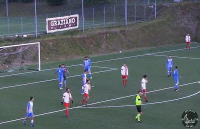 Atletico Ascoli-Chiesanuova 2-1, highlights