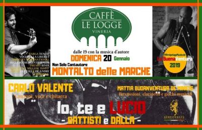 Montalto delle Marche, al ''Caffè Le Logge'' musica d'autore con ''La BuenaVentura''