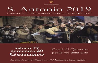 Ascoli Piceno, il 19 e 20 Gennaio appuntamento al mercatino antiquario
