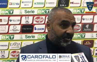 Lecce-Benevento 1-1: le voci di Sticchi Damiani, Liverani, Falco e Bovo post gara