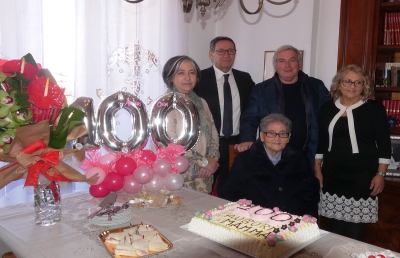   San Benedetto, si festeggiano i 100 anni della signora Olga Papetti