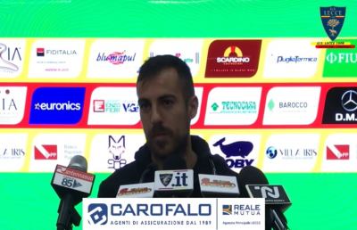 Lecce-Ascoli, Mancosu: “Non ho fatto nulla se non preoccuparmi per la salute di Scavone. Grazie ai medici”