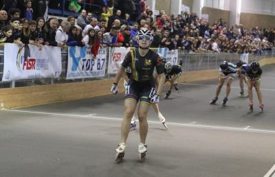 Pattinaggio velocità, la monteprandonese Pedroni domina la scena agli Italiani indoor