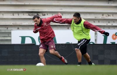 Salernitana, in vista dell'Ascoli 8 gol nel test con l'Under 17. Si blocca Di Gennaro