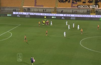 Lecce-Ascoli, per Scavone non è necessario l'intervento chirurgico alla spalla