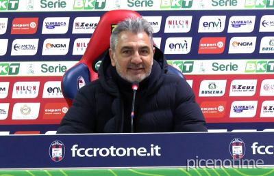 Crotone-Pescara 0-2, Vrenna: “Sono amareggiato, ho l'impressione che non ci vogliano in B”