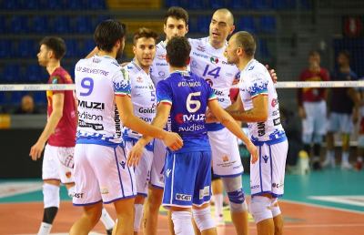 Pallavolo Serie A2, la GoldenPlast Potenza Picena liquida Roma con un netto 3-0