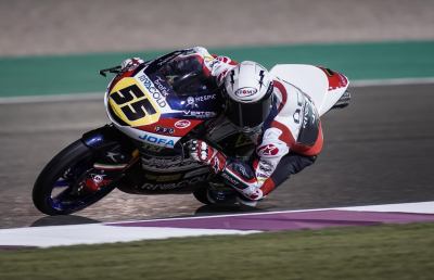 Moto3, secondo tempo per Fenati nelle prime prove libere sul circuito di Losail