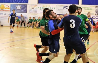 Pallamano Serie B, primo ko al Colle Gioioso per l'Handball Club Monteprandone con il Cus Ancona