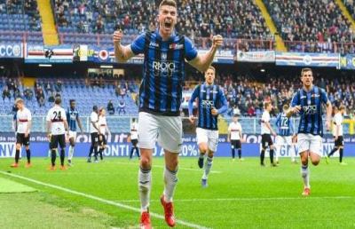 Sampdoria-Atalanta 1-2, highlights