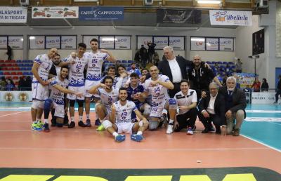 Pallavolo Serie A2, la GoldenPlast Potenza Picena passa al tie-break ad Alessano