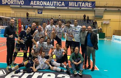 Pallavolo Serie A2, la M&G Videx Grottazzolina batte l'Aeronautica Militare Club Italia Crai Roma