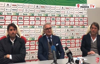 Padova, Centurioni: “Non ho paura, voglio salvare questa squadra”. Bonetto: “Periodo più difficile della mia vita”