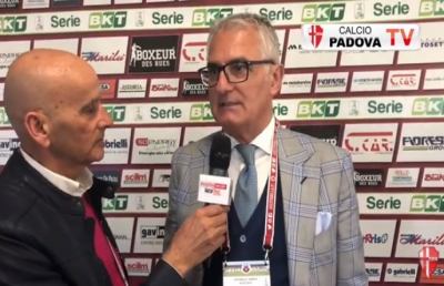 Cittadella-Padova 1-1, presidente Bonetto: “Dobbiamo trovare continuità e vincere contro l'Ascoli”