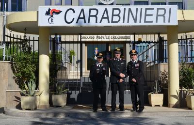 Carabinieri Ascoli Piceno, saluti al Luogotenente Falzano che si trasferisce a Pescara