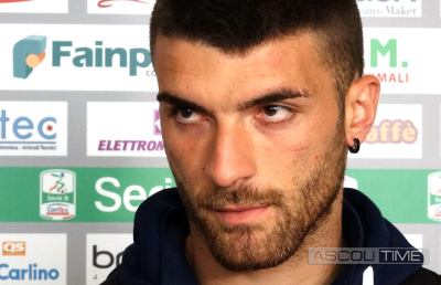 Ascoli-Pescara 2-1, la voce dell'ex Monachello in zona mista post gara
