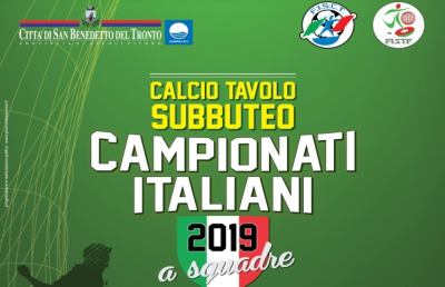 San Benedetto del Tronto, tutto pronto per i Campionati Italiani a squadre di subbuteo