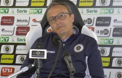 Spezia, la voce in conferenza stampa di un Marino molto polemico con Vivarini