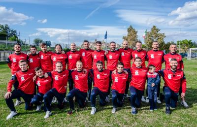 Calcio dilettantistico, la Cossinea festeggia una storica promozione in Prima Categoria