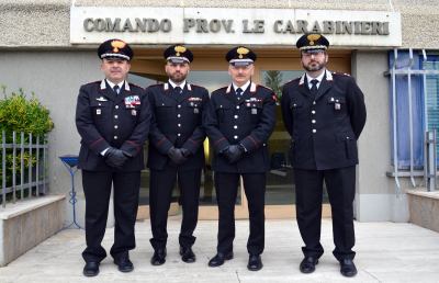 Carabinieri: importanti avvicendamenti nei presidi di Ascoli Piceno e Acquasanta Terme