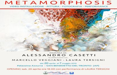San Benedetto: Metamorphosis, alla Palazzina le opere multimediali di Casetti