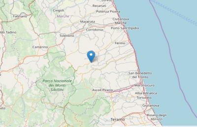 Terremoto, scossa all'alba superiore a magnitudo 3 nei pressi di Santa Vittoria in Matenano
