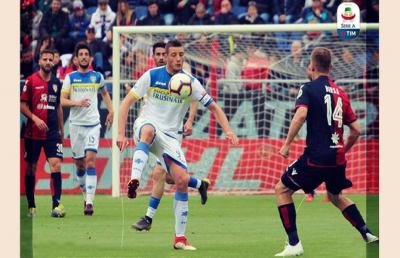 Cagliari-Frosinone 1-0, highlights